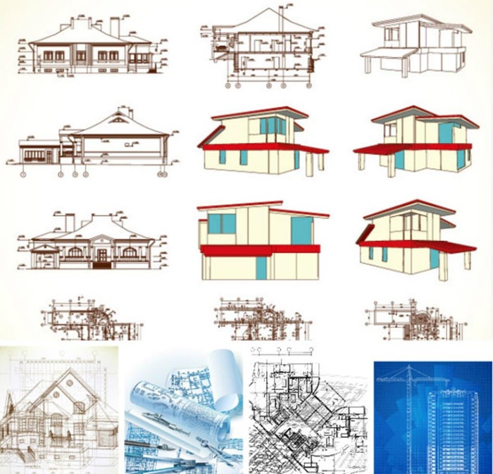 建筑透视图图片