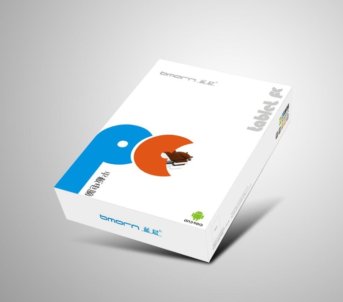 蓝晨平板电脑包装盒 (平面图)图片