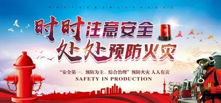 消防展板图片