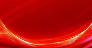 红色大气星光会议背景展板图片