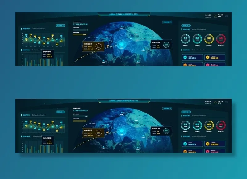 ui界面图片(3840x1080)psd模版下载