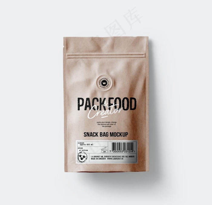 塑料袋样机图片psd模版下载