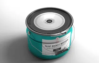 油漆桶样机 图片