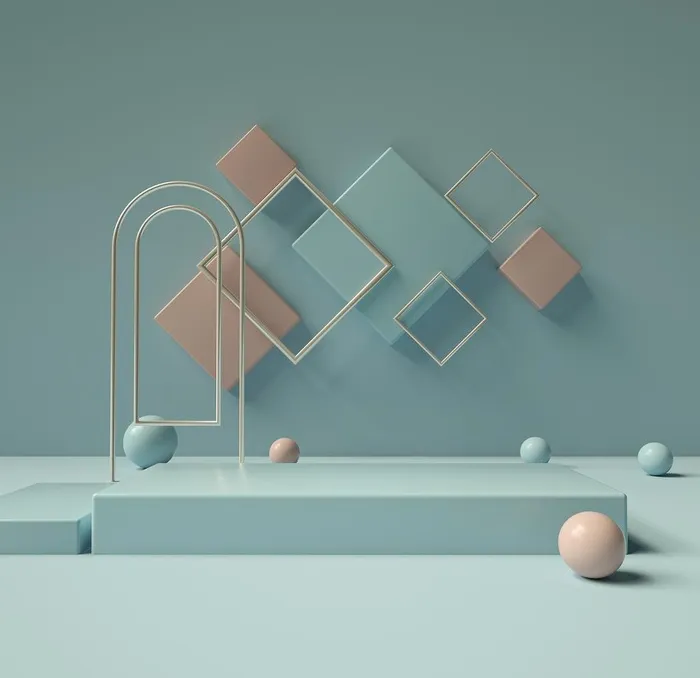 立体展台  图片(2000x2000)psd模版下载