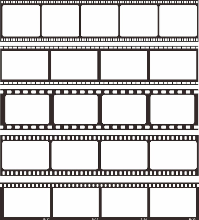 电影胶片图片