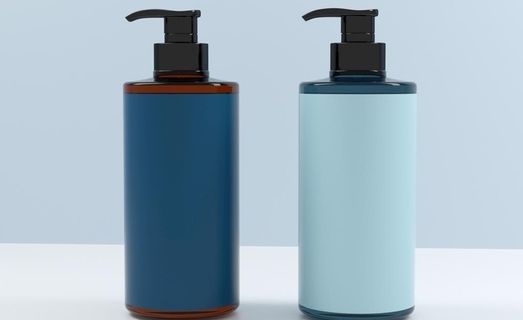 洗发水沐浴露包装模型图片