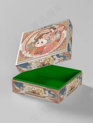 月饼包装样机图片