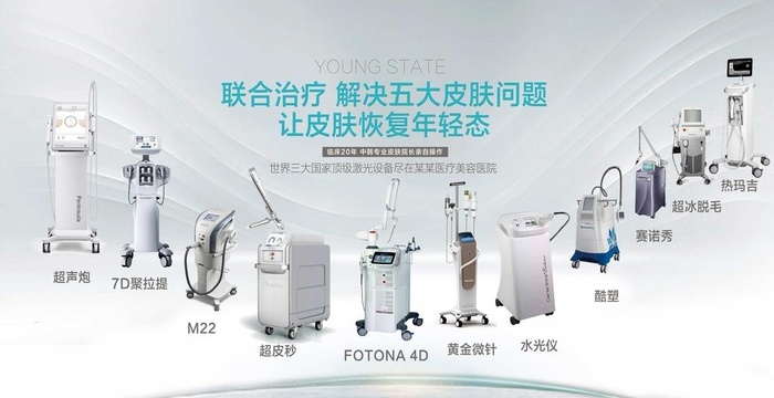 医美仪器大全图片(8661x4724)psd模版下载