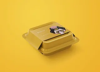 打包盒样机图片