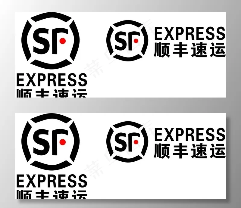 顺丰速运图片cdr矢量模版下载