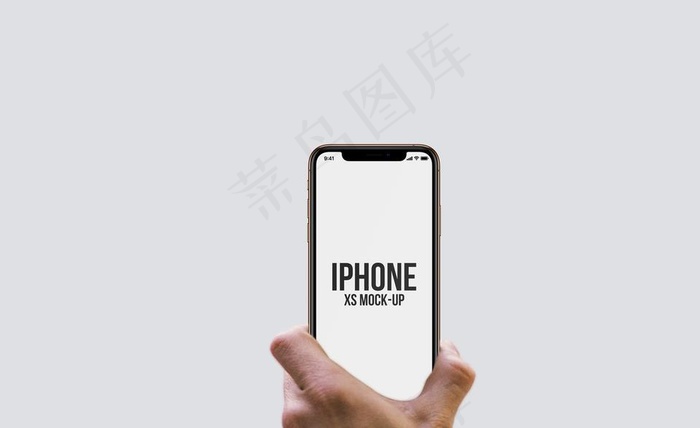 手抓iPhone X 样机图片