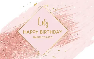 粉金色婚礼订婚回门宴宝宝宴派对图片