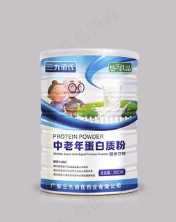 中老年蛋白质粉(注平面图)图片