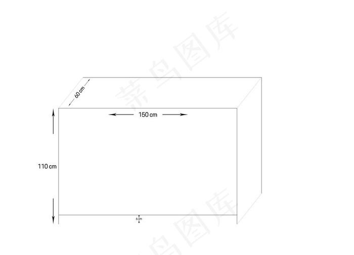 接待台制作尺寸图片