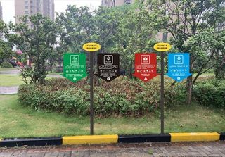 垃圾分类 垃圾分类指示牌图片