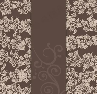 灰色花边背景图片