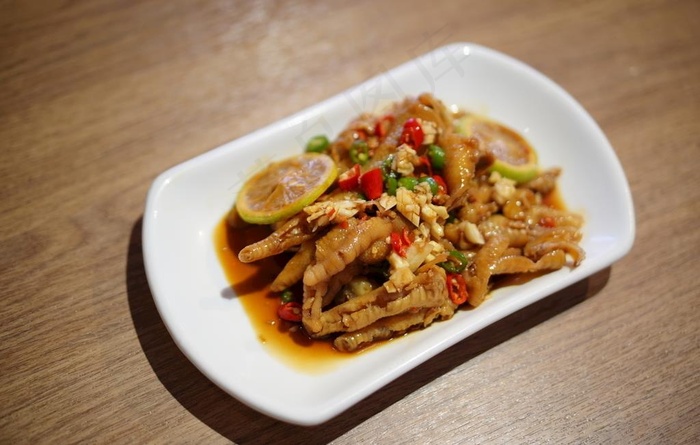 网红鸡爪图片