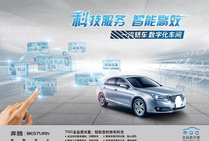 汽车科技海报图片