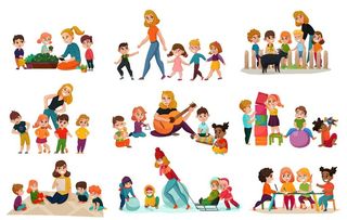 儿童娱乐活动图片