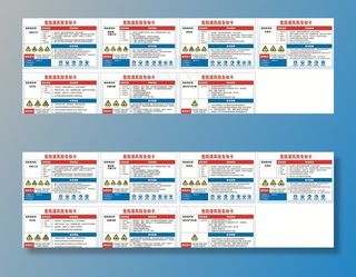 机械厂危险源风险告知卡图片