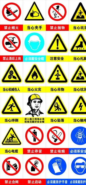 工地标识2.4*1.2图片