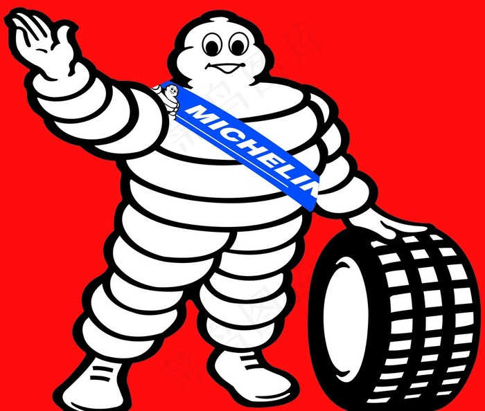 MICHELIN米其林轮胎图片psd模版下载
