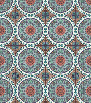 中东四方连续图案图片