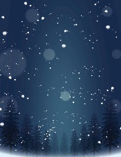 下雪天背景图片