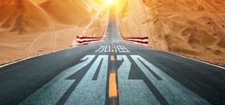 公路励志海报图片