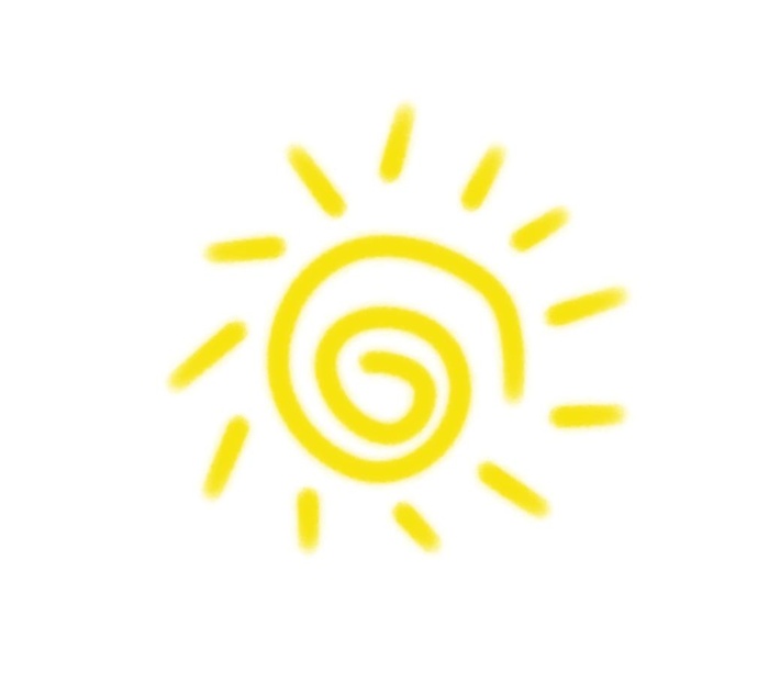 太阳简笔画素材图片