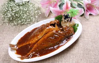 酱焖大黄花图片