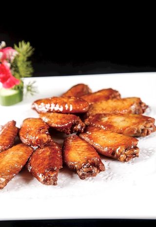 蒜香鸡中翅图片