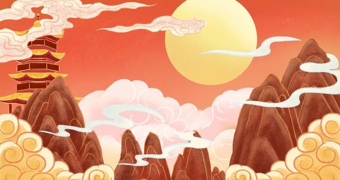 中国风插画图片