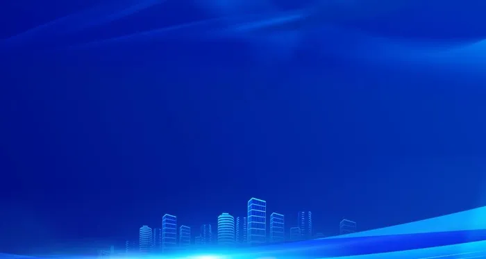 蓝色背景图片psd模版下载