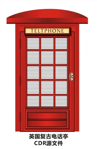 电话亭图片