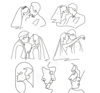 婚礼剪影图片 婚礼剪影图片