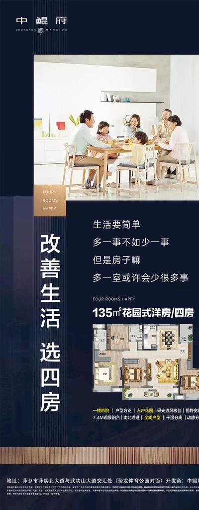 地产户型价值点图片(1754x4161)psd模版下载