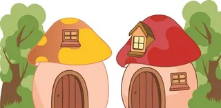 蘑菇屋图片