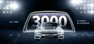 创意汽车海报 数据海报图片