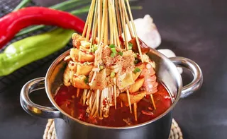 特色涮肚锅图片