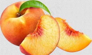 黄桃素材图片