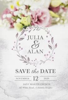 婚礼邀请函图片