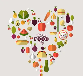 扁平世界粮食日图片 扁平世界粮食日图片