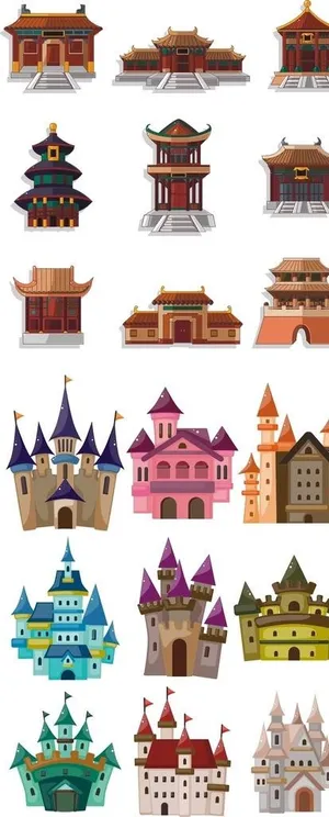 建筑房子城堡图片