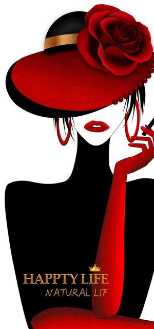 抽象现代轻奢美女玄关图片