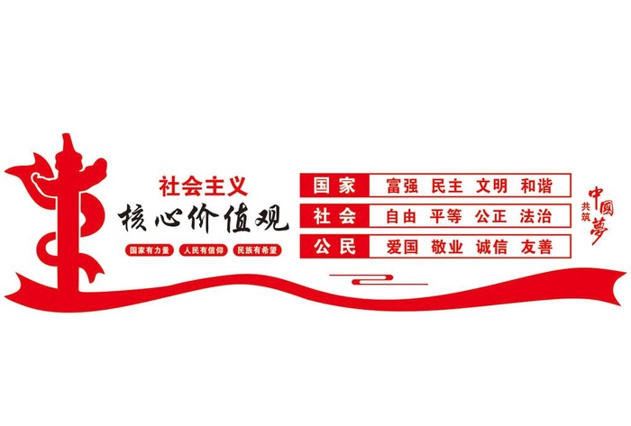 *核心价值观图片cdr矢量模版下载