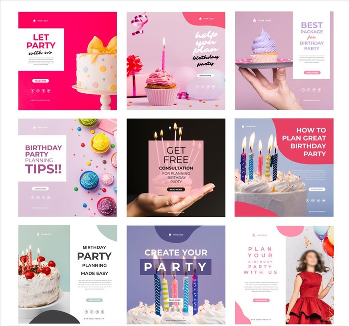 蛋糕店banner图片