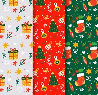 圣诞礼物背景元素图片