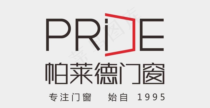帕莱德门窗图片cdr矢量模版下载