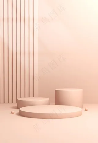 C4D立体空间背景图片